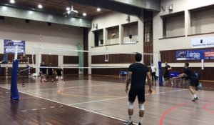Premier entraînement aux Açores pour le Rennes Volley