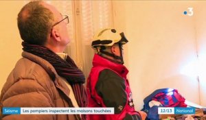 Ardèche : après le séisme, les sapeurs-pompiers sur le terrain