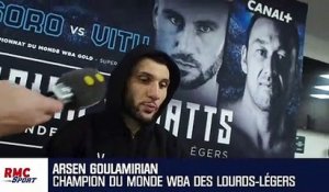 Boxe : "Je ne cherchais pas à le mettre KO", Goulamirian raconte son combat contre Watts