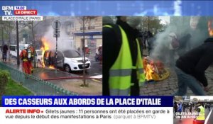 Gilets jaunes: 46 interpellations à Paris (1/2) - 16/11