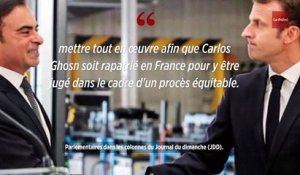 Carlos Ghosn : des parlementaires veulent qu'il soit rapatrié et jugé en France