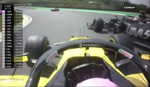 Accrochage Ricciardo / Magnussen