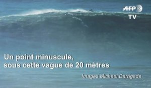 Surf: à Nazaré, Justine Dupont dompte une vague gigantesque