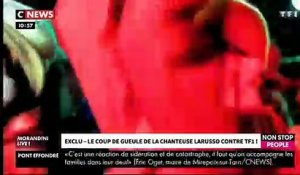 EXCLU - La chanteuse Larusso pousse un coup de gueule contre "Sept à huit" - VIDEO