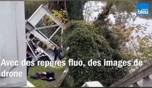 VIDEO- Comment les enquêteurs travaillent sur l'effondrement du pont de Mirepoix-sur-Tarn