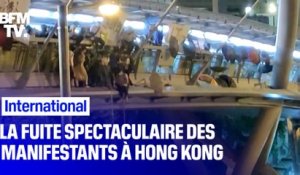 Hong Kong: la surprenante fuite des manifestants assiégés par la police