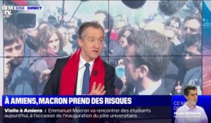 ÉDITO - Le retour d'Emmanuel Macron à Amiens, "une mise en péril"