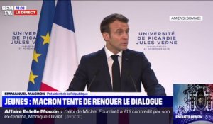 Étudiant immolé par le feu à Lyon: "sa souffrance (...) nous rappelle les difficultés de la vie étudiante" (Emmanuel Macron)