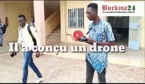Burkina : Un étudiant conçoit le drone BCX 550
