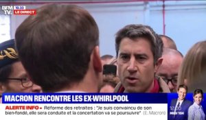 "Ce serait faux de dire que rien n'a été fait", Emmanuel Macron répond à François Ruffin sur le suivi de la reprise de Whirpool