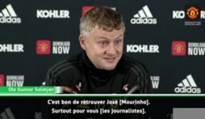 Man United - Solskjær : "C'est bon de retrouver Mourinho"