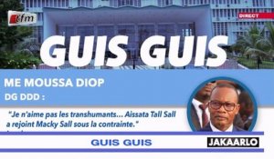 Guis Guis de Me Moussa Diop dans Jakaarlo bi du 22 Novembre 2019
