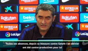 14e j. - Valverde : "Dembélé doit gagner en régularité"