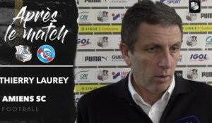 Après le match ASC -RCSA ( 0 - 4 ), Thierry Laurey