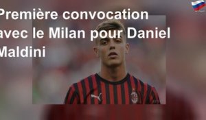 Première convocation avec le Milan pour Daniel Maldini