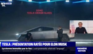 La présentation du nouveau véhicule de Tesla ne s'est pas déroulée comme prévu