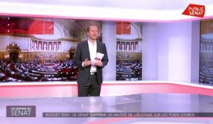 Le sénat supprime la hausse de l'écotaxe pour les poids lourds - Les matins du Sénat (26/11/2019)