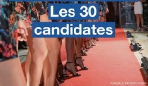 Les portraits officiels des 30 candidates à l'élection de Miss France 2020