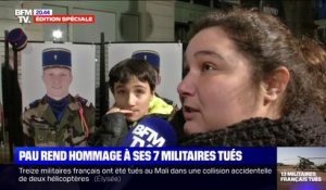 "Je n'ai pas de mots." À Pau, les habitants expriment leur tristesse et rendent hommage aux 13 soldats tués dans un accident d'hélicoptère au Mali
