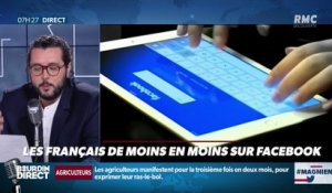 #Magnien, la chronique des réseaux sociaux : Les Français de moins en moins sur Facebook - 27/11