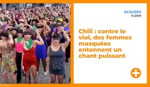 Chili : contre le viol, des femmes masquées entonnent un chant puissant