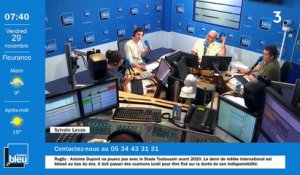 La matinale de France Bleu Occitanie du- Emission du vendredi 29 novembre 2019
