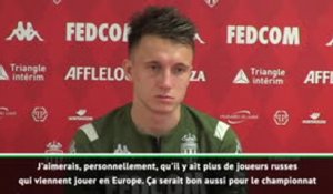 15e j. - Golovin: "J'aimerais qu'il y ait plus de joueurs russes en Europe"