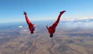 Parachutisme : Yohann Aby in the air