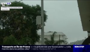 Intémpéries: un message d'alerte été diffusé à Cannes pour prévenir les habitants de la vigilance rouge