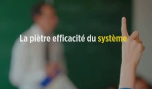 La piètre efficacité du système éducatif français
