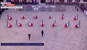 Emmanuel Macron fait "chevalier de la Légion d'honneur" les 13 soldats français tués au Mali