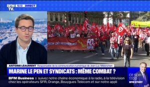 Marine Le Pen et syndicats: même combat ? - 03/12