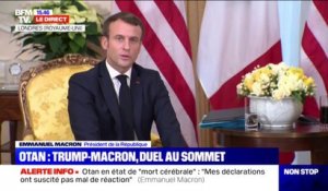 Emmanuel Macron sur la taxe GAFA: "Nous pouvons régler cette situation"