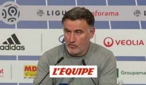 Galtier «On a bien respecté le plan de jeu» - Foot - L1 - OL