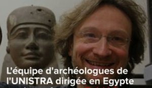 Archéologie:  une équipe strasbourgeoise à l'honneur en Egypte