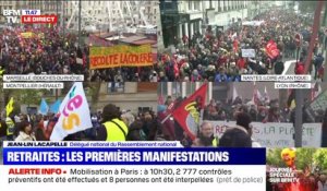 Retraites : les premières manifestations (3) - 05/12