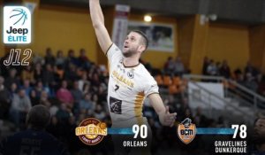 Jeep® ÉLITE : Orléans vs Gravelines-Dunkerque (J12)