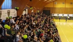 Handball : ambiance de feu à Annecy pour le 16e de finale entre  Annecy-le-Vieux et Montpellier