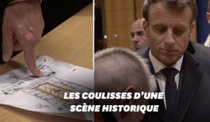 Macron à Notre-Dame: les images inédites du choix du président pendant l'incendie