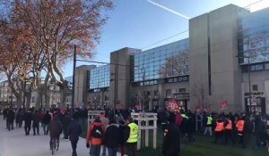 Manifestation contre la réforme des retraites à Avignon