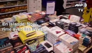 En Islande, une avalanche de livres sous le sapin de Noël