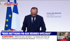 Retraites : "Nous pourrons abaisser la borne des 67 ans" estime Édouard Philippe