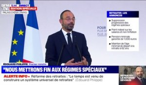 Retraites: Édouard Philippe affirme que "ceux qui entreront sur le marché du travail en 2022 intégreront directement le nouveau système"