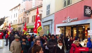 Plus de 400 personnes ont manifesté à Bourgoin-Jallieu