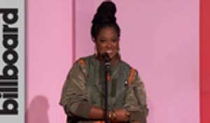 Rapsody Presents Megan Thee Stallion With Powerhouse Award | Women In Music 2019