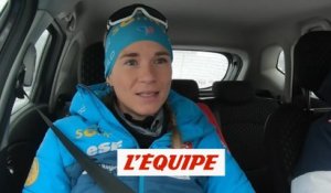 En taxi avec Anaïs Bescond - Biathlon - CM (F)