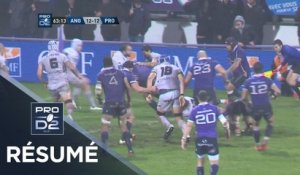 PRO D2 - Résumé Angoulême-Provence Rugby: 19-15 - J14 - Saison 2019/2020