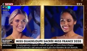 Revoir le moment où Miss Guadeloupe, Clémence Botino, a été élue Miss France 2020 en direct sur TF1