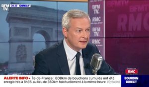 Grève: pour Bruno Le Maire, "tous les trains doivent circuler" durant la période des fêtes de fin d'année