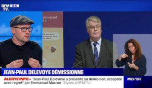 Fabien Villedieu (Sud Rail) après la démission de Delevoye: "Aujourd'hui, il faut que le gouvernement revienne à la raison" sur la réforme des retraites